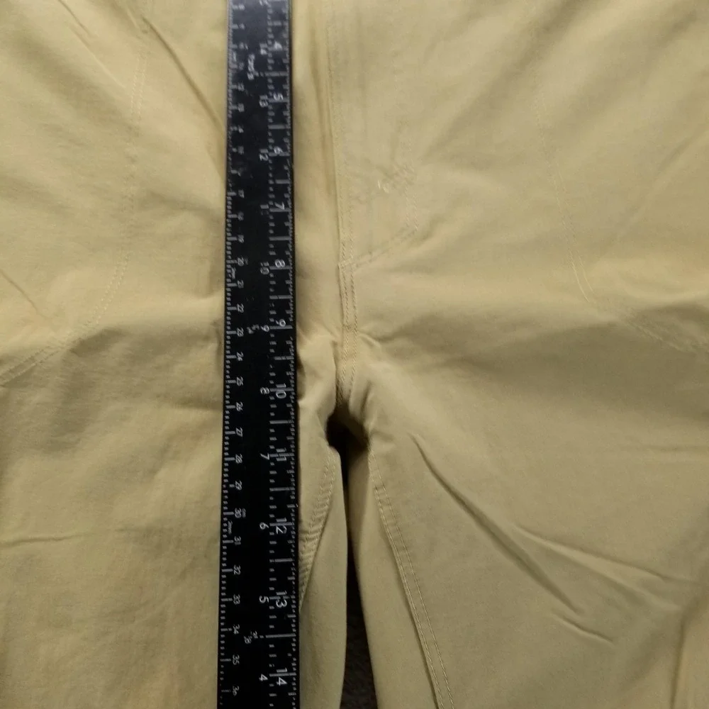 LL Bean Pants Mens 38x32 Beige Cresta Nylon Cargo Hiking Outdoor Travel Trail